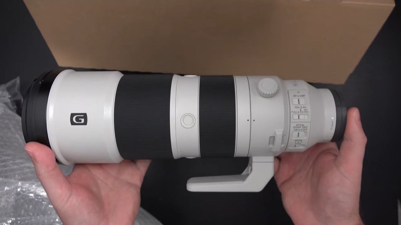 Распаковка объектива Sony 200-600mm FE