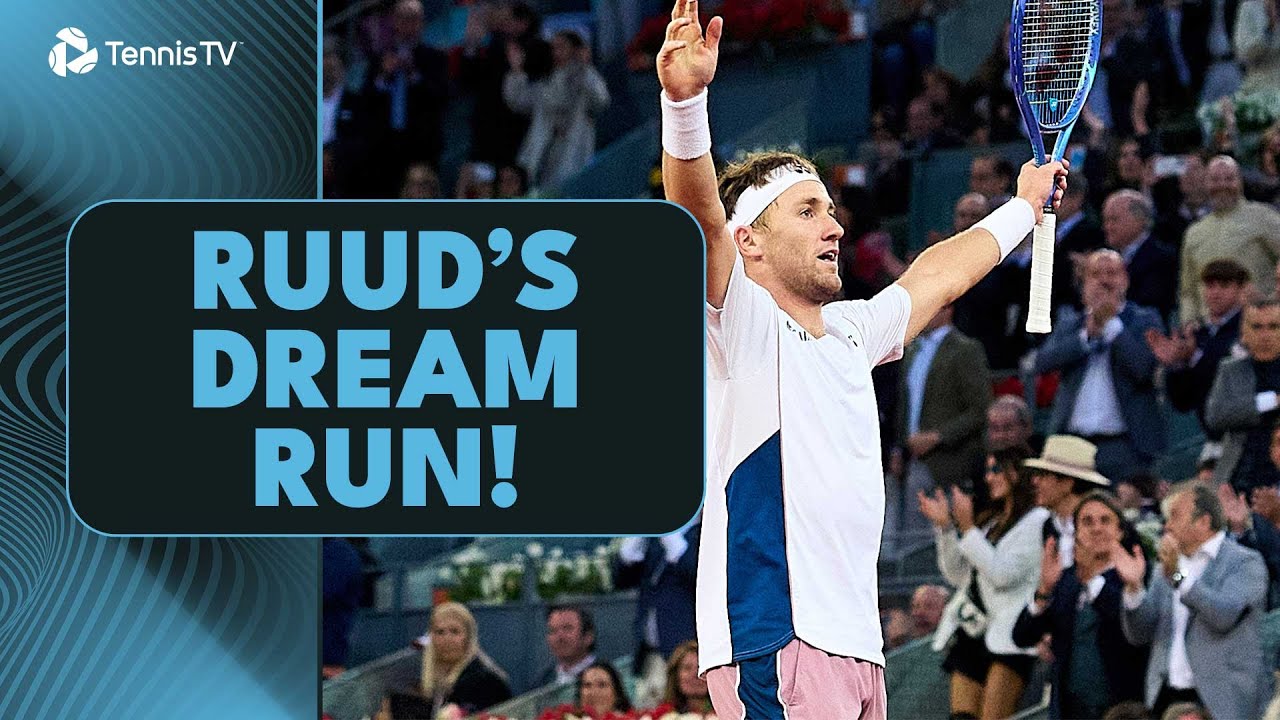 Casper Ruud's Unforgettable Run To A First Masters 1000 Title! | Madrid 2025
