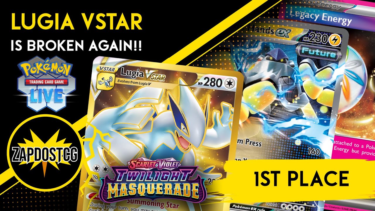 1st Place Lugia VSTAR Deck Is BROKEN Again With Twilight Masquerade (Pokemon TCG)