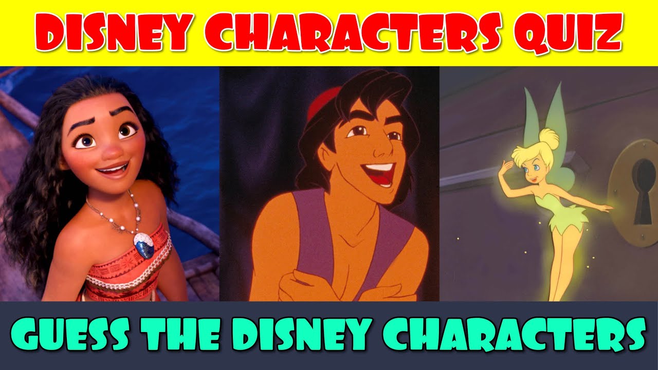 Guess the Disney Character Quiz (Part 2)
