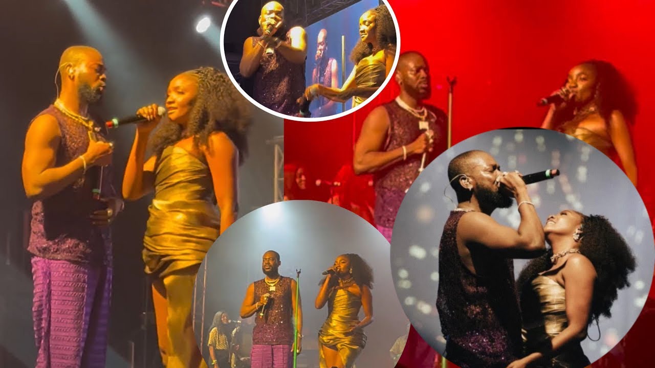 ADEKUNLE GOLD & SIMI ELECTRIFYING PERFORMANCE AT INTIMATE NIGHT CONCERT