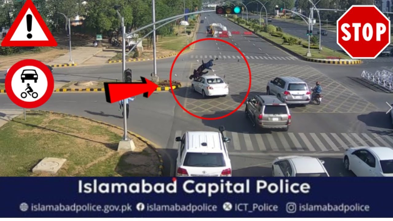 Red Signal Violation | Accident | Islamabad Capital Police