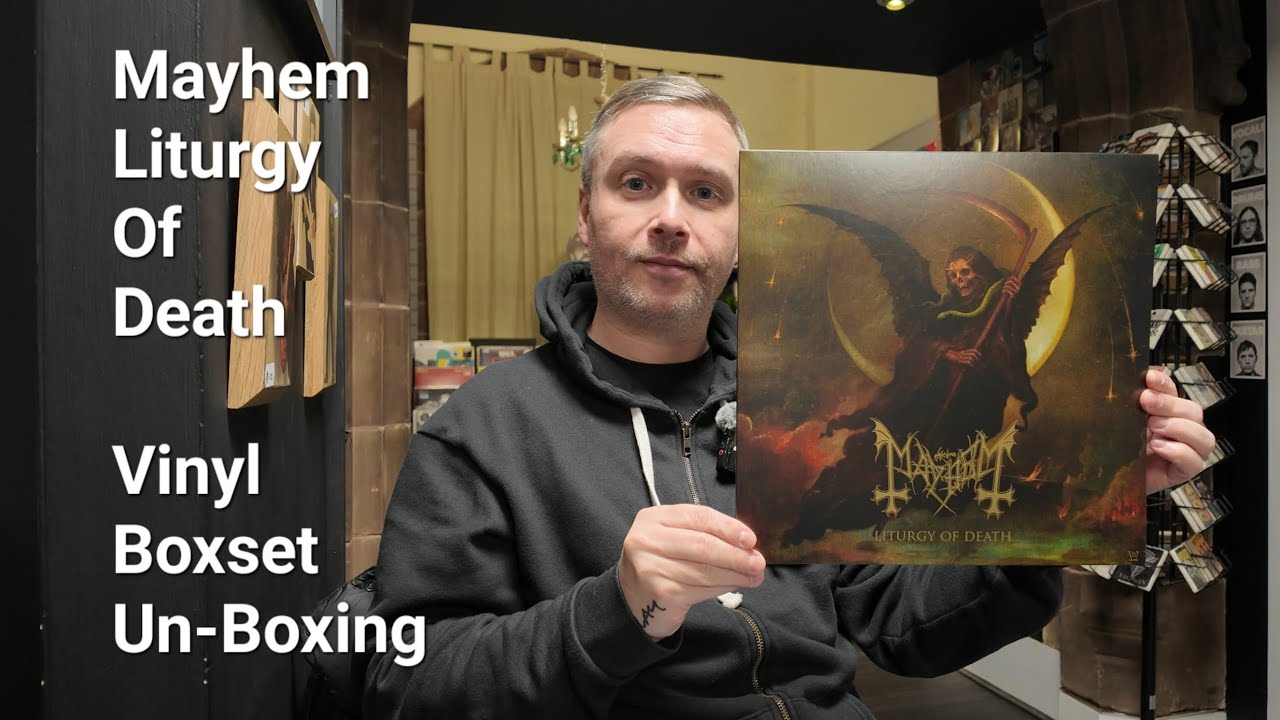 Mayhem - Liturgy Of Death - Deluxe Vinyl Un-Boxing