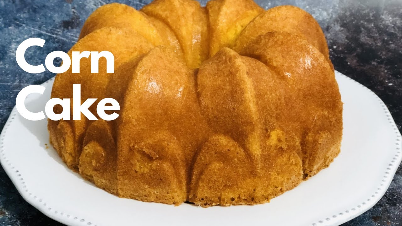 how to make moist corn cake | Very moist corn cake recipe