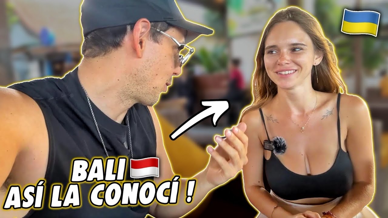 CONOCÍ a una UCRANIANA en BALI ! 🇺🇦🇮🇩
