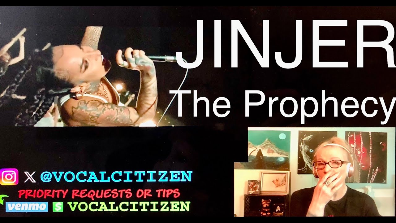 JINJER - The Prophecy (Official Music Video) reaction