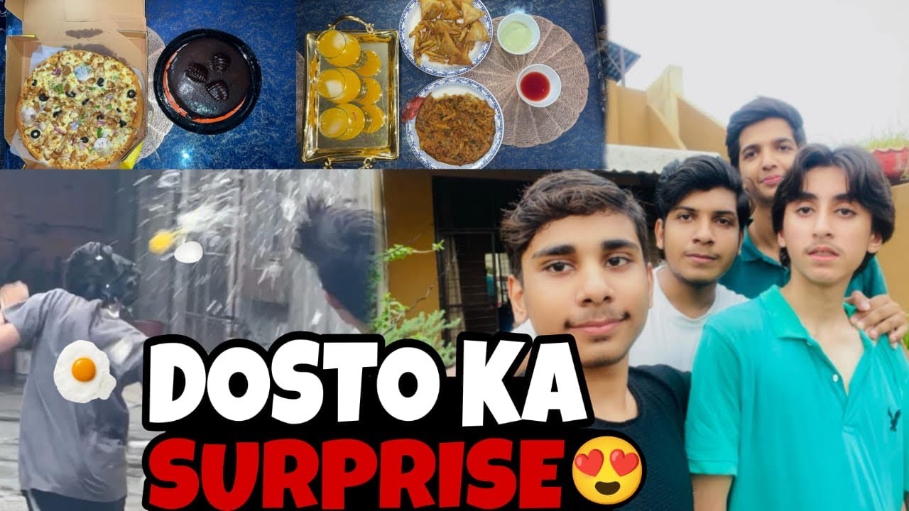 Dosto Ka Birthday Surprise 😮| Dosto Ne Dea Ando 🥚 Ka Surprise 🤢🤮