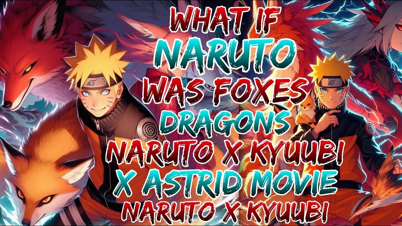 What if naruto was Foxes and Dragons | naruto x Kyuubi x Astrid movie