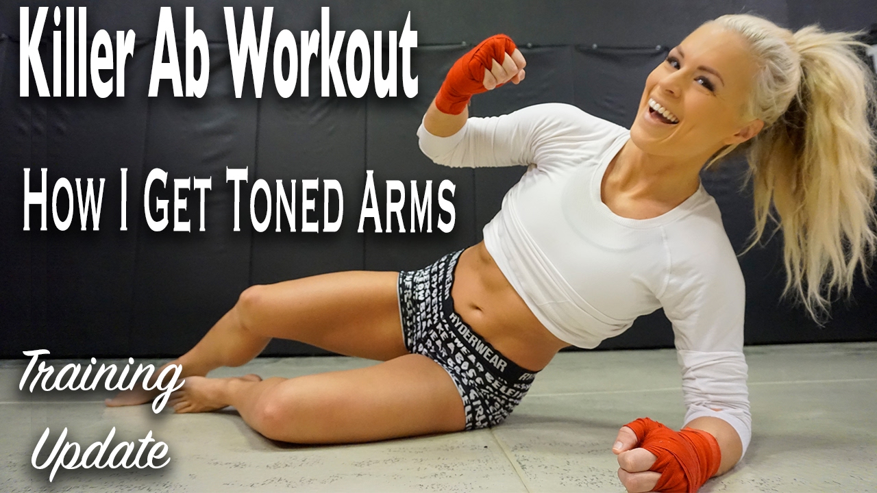 Ab Workout, Toned Arms & Training Update