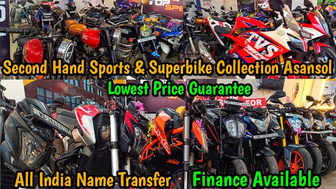 Latest Second Hand Bike Collection ❤️ Asansol | All India Name Transfer Finance Available #usedbike