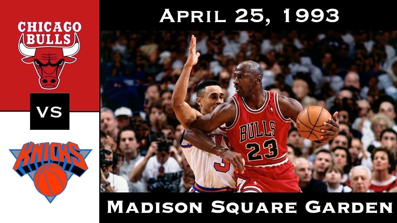 Full Game: War at the Garden for the East's Top Seed | Bulls vs Knicks (April 25, 1993)