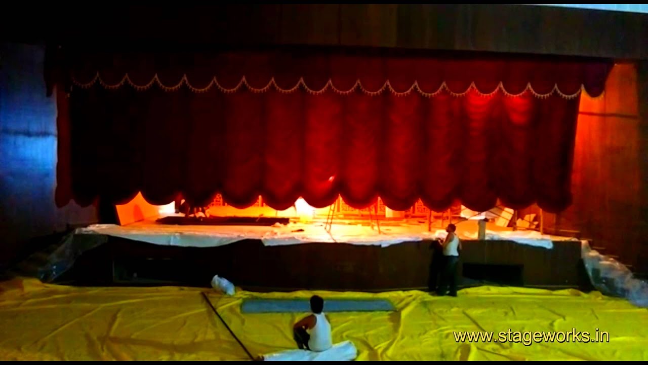 Auditorium Motorized Curtain 