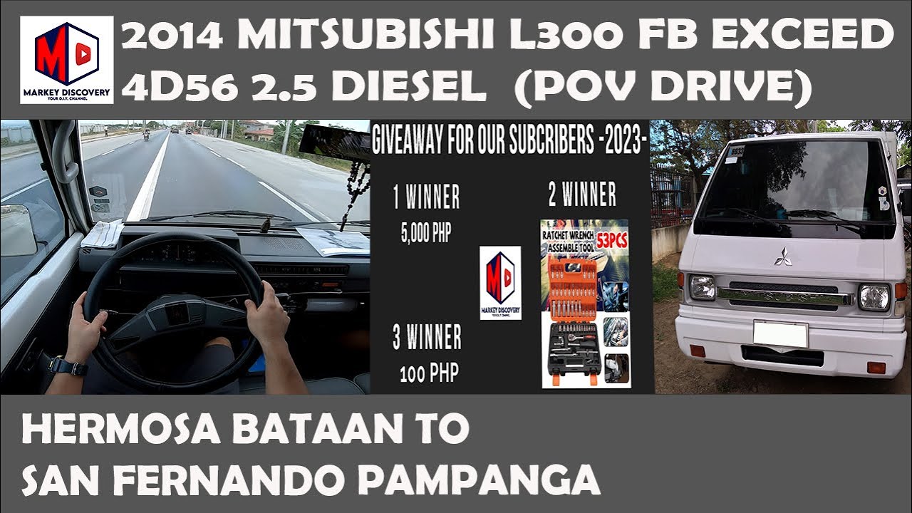 2014 MITSUBISHI L300 FB EXCEED | MITSUBISHI L300 POV DRIVE
