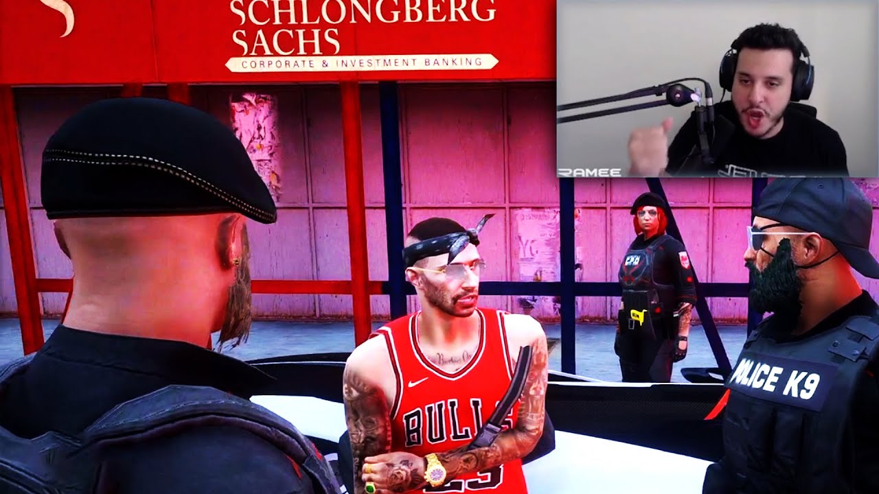 Ramee Gets Pulled Over By a Cadet | Nopixel GTA RP