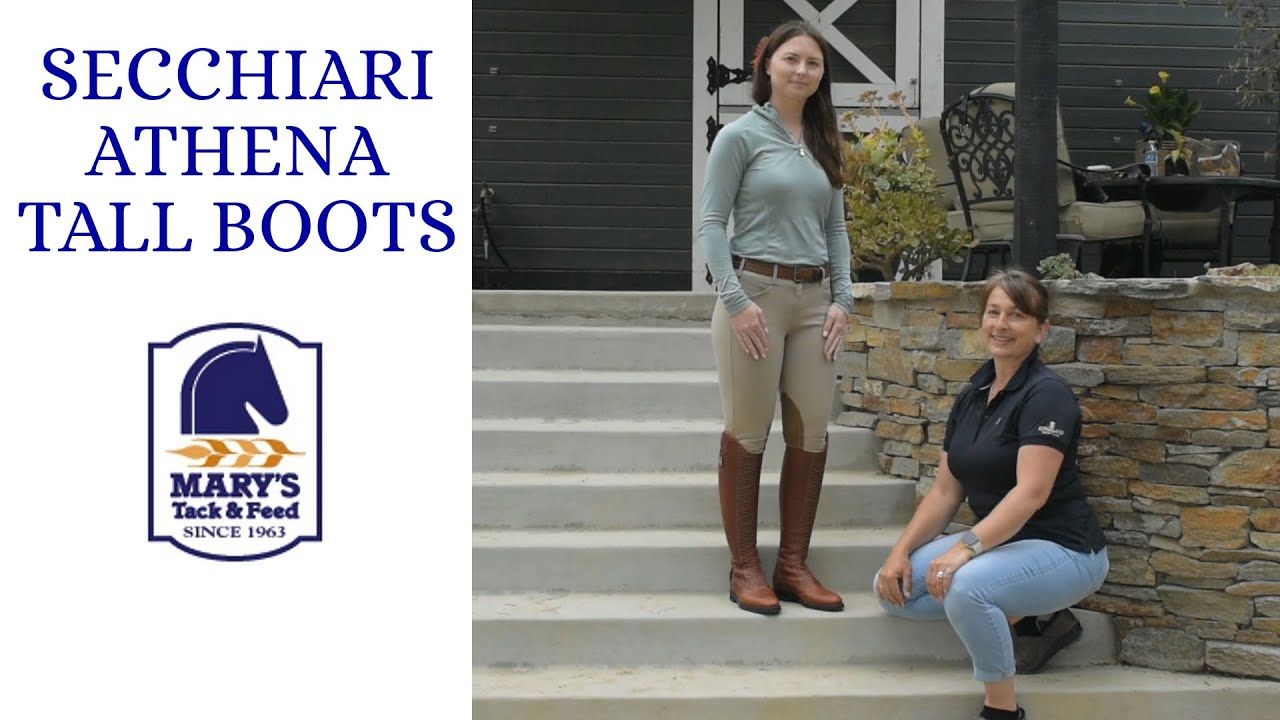 Secchiari Athena Tall Riding Boots at Mary's Tack and Feed