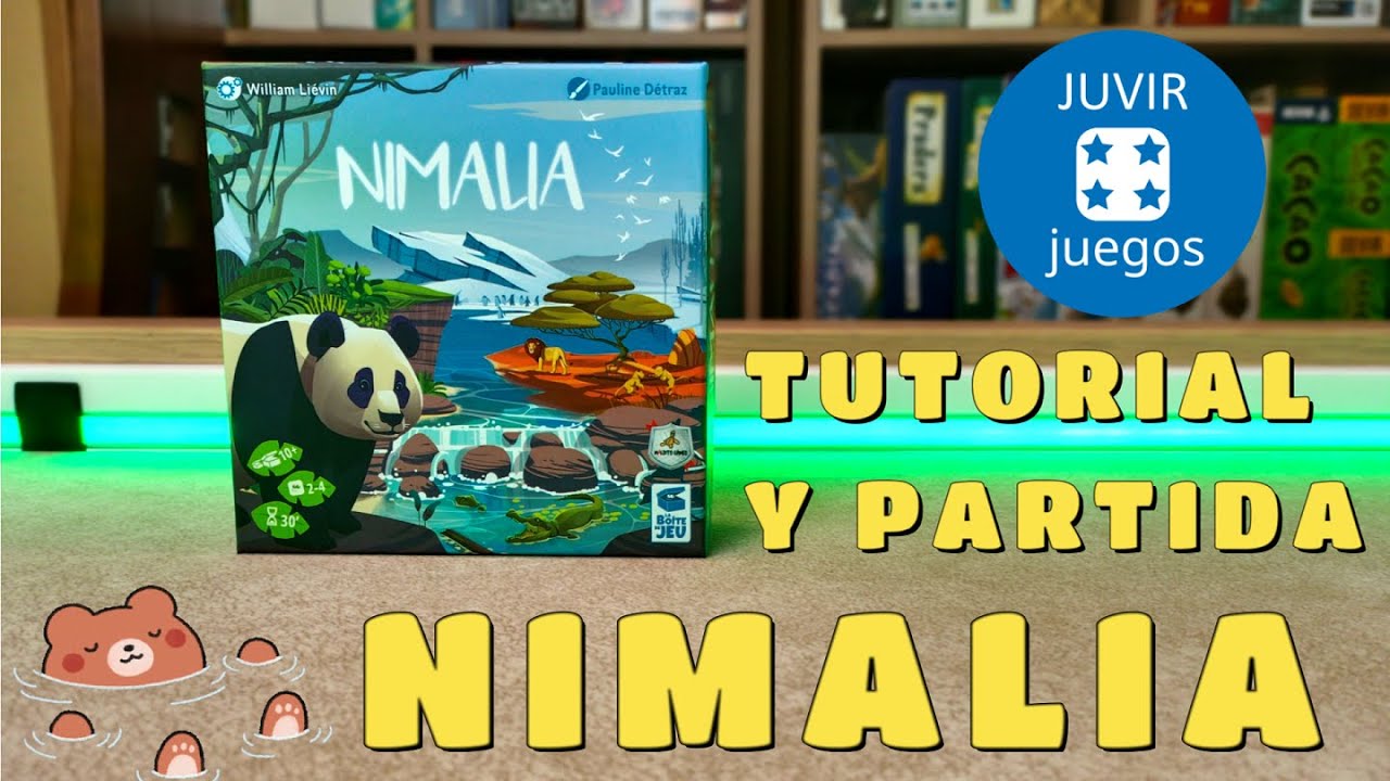 ⚡⚡TUTORIAL + PARTIDA: NIMALIA - Maldito games