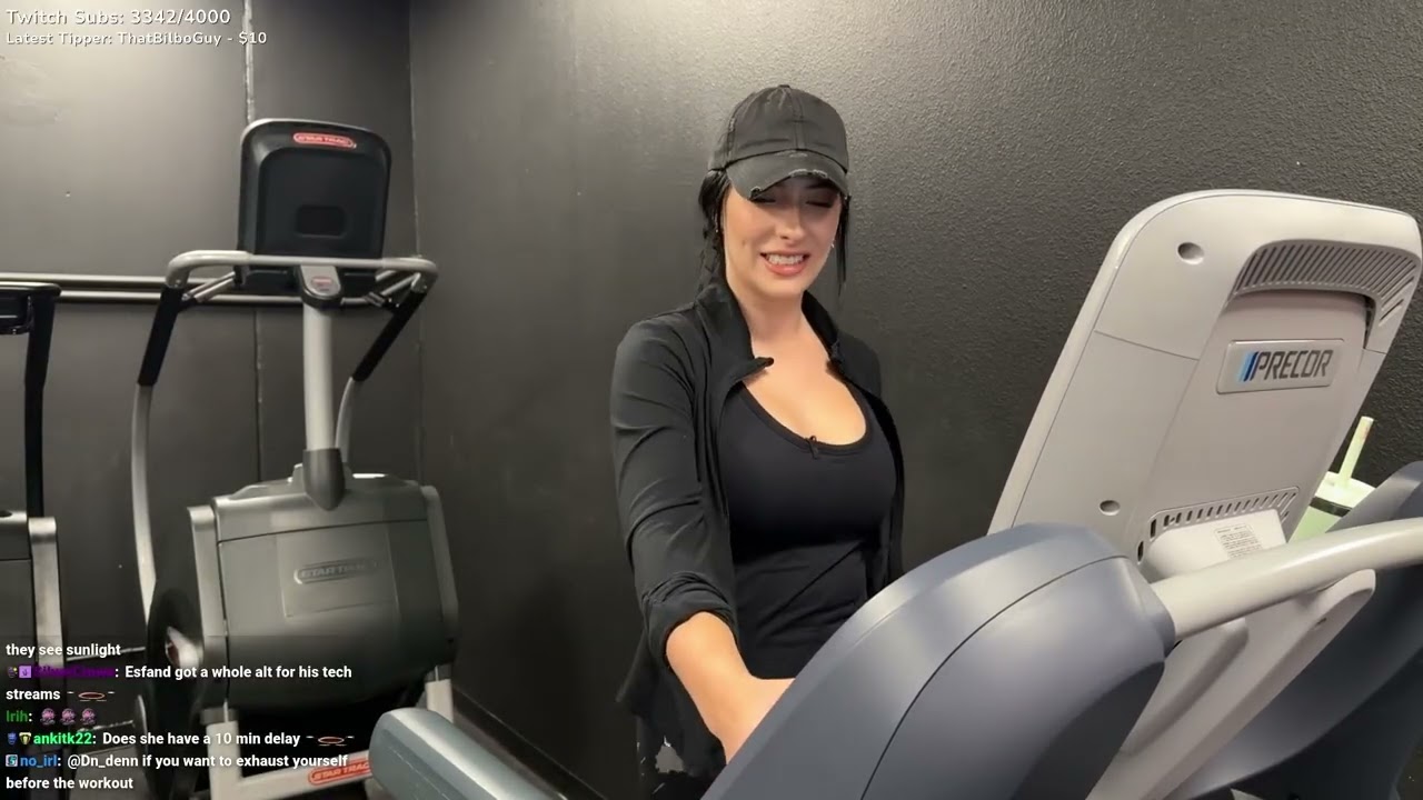 Juliakins Hits the Gym After a Long Time