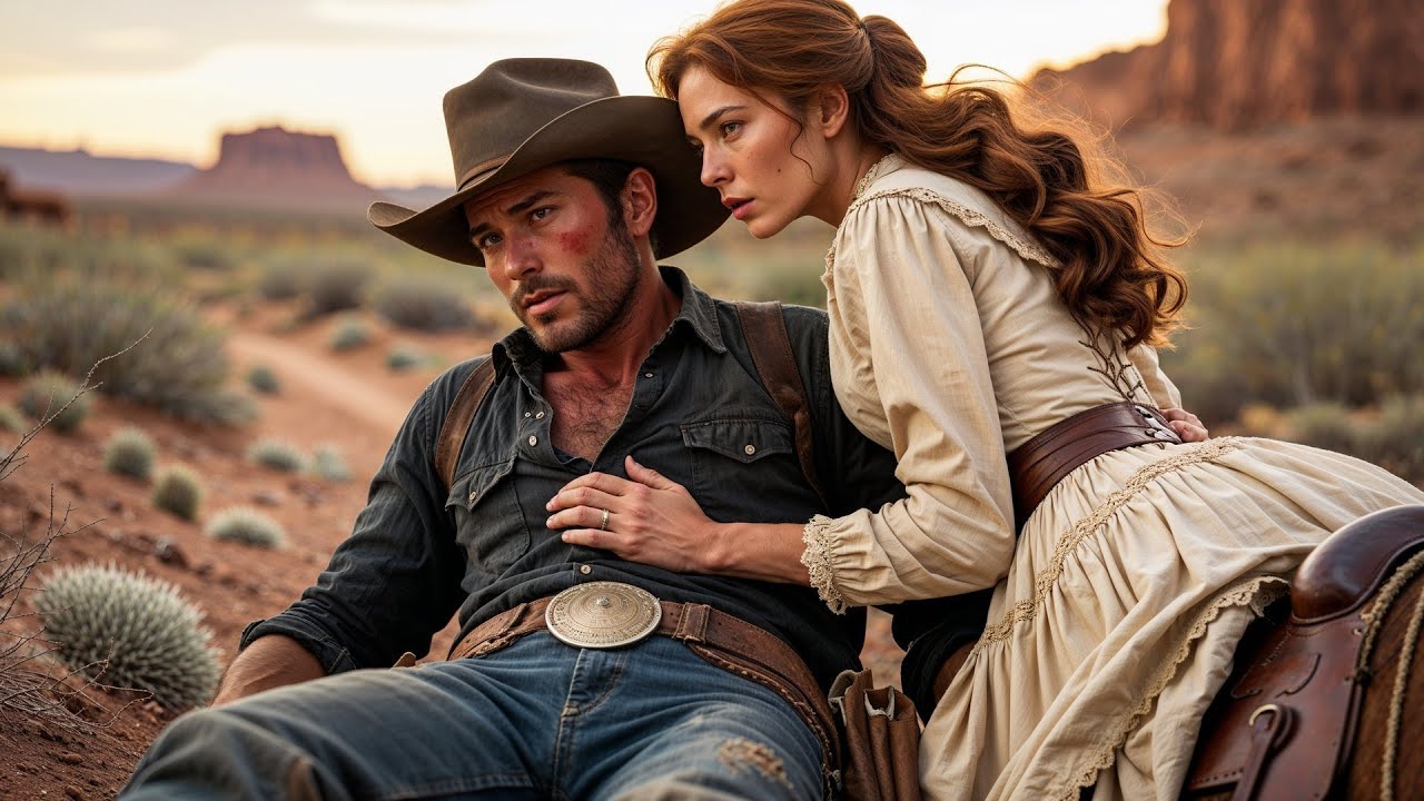 The Cowboy Was Ambushed and Left to Die, Until She Found Him Half-Conscious Beside the Trail