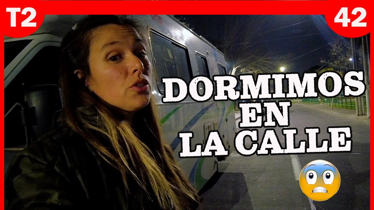 |T2.E42| 👀LLEGAMOS de NOCHE a SANTIAGO DE CHILE 😲 y DORMIMOS ACÁ!!! Tuvimos SUERTE 🚐☀️🌈