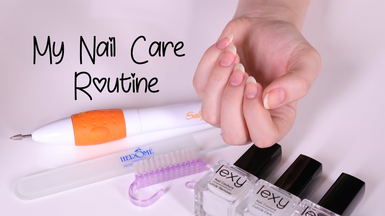 My Nail Care Routine in 6 Steps With Nour | روتين العناية بالاظافر مع نور
