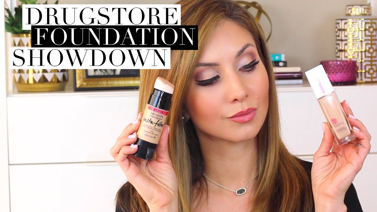 NEW Revlon Insta-filter vs NEW Maybelline 24 Hour Superstay | Foundation Wear Test and Comparison