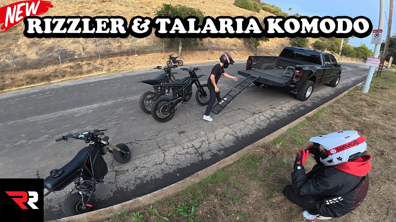 NEW Rizzler & Talaria Komodo E-Motos!