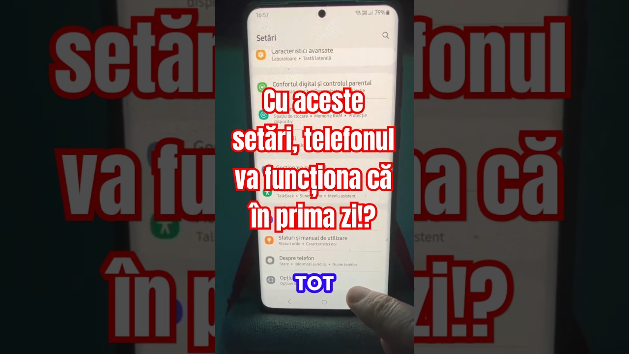 Cu aceste setări, telefonul va funcționa că &icirc;n prima zi!?