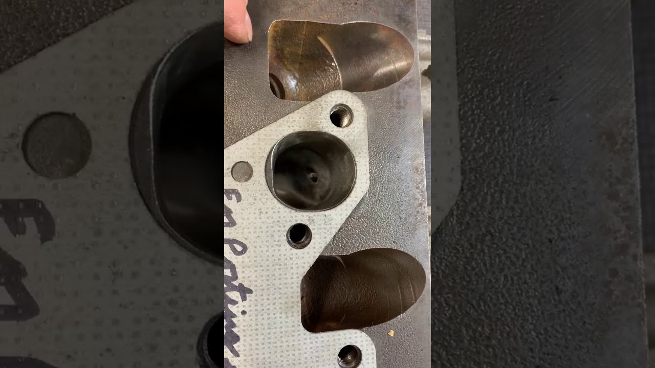 Ford 2.3L Lima exhaust porting and polishing XR4Ti, SVO, Turbocoupe