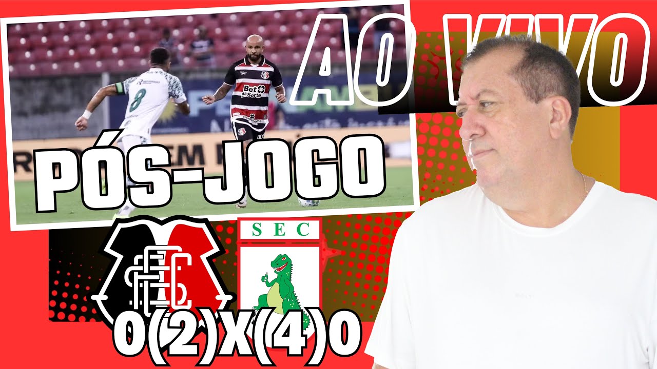 SANTA CRUZ X SOUSA - COPA DO BRASIL - PÓS-JOGO AO VIVO!