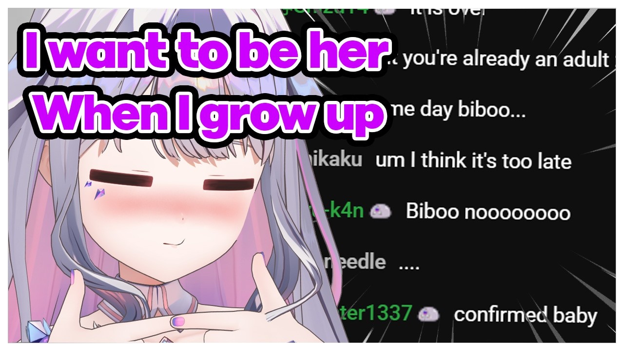 Chat Can't Believe Biboo Will Become a Beeg Mom Someday!