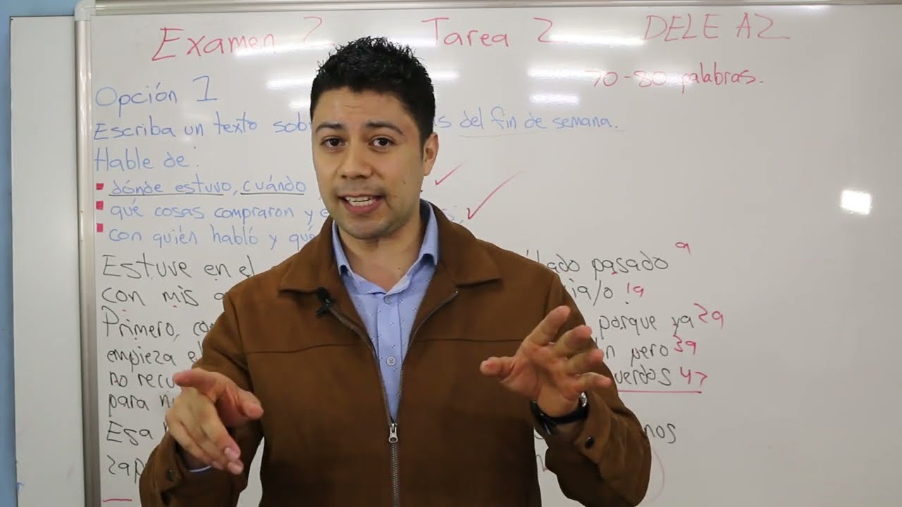 Nuevo DELE A2. Examen 2 , tarea 2.