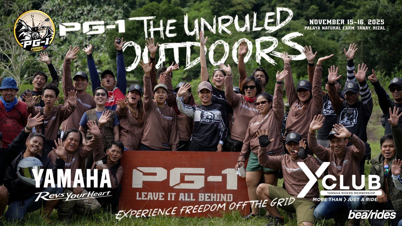 Yamaha PG-1 The Unruled Outdoors  | Yamaha Club Philippines | PG-1 Pinas | bearides POV | Nov 2025