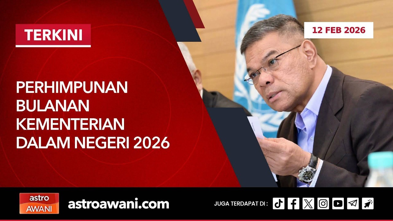 [LANGSUNG] Perhimpunan Bulanan Kementerian Dalam Negeri 2026 | 12 Februari 2026