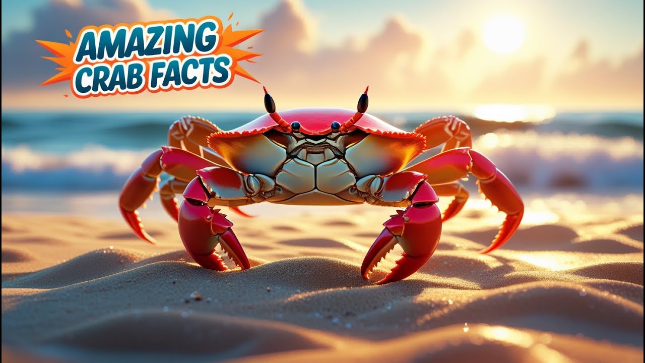 Crab Facts | Life, Behavior, and Survival of Crustaceans | Wild School 3D
