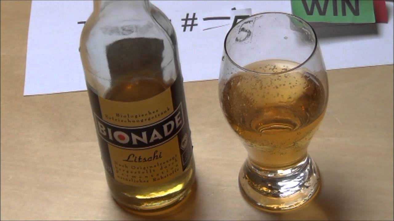 Bionade Litschi biologisches Gerfrischungsgetr&auml;nk hergestellt durch Fermentation