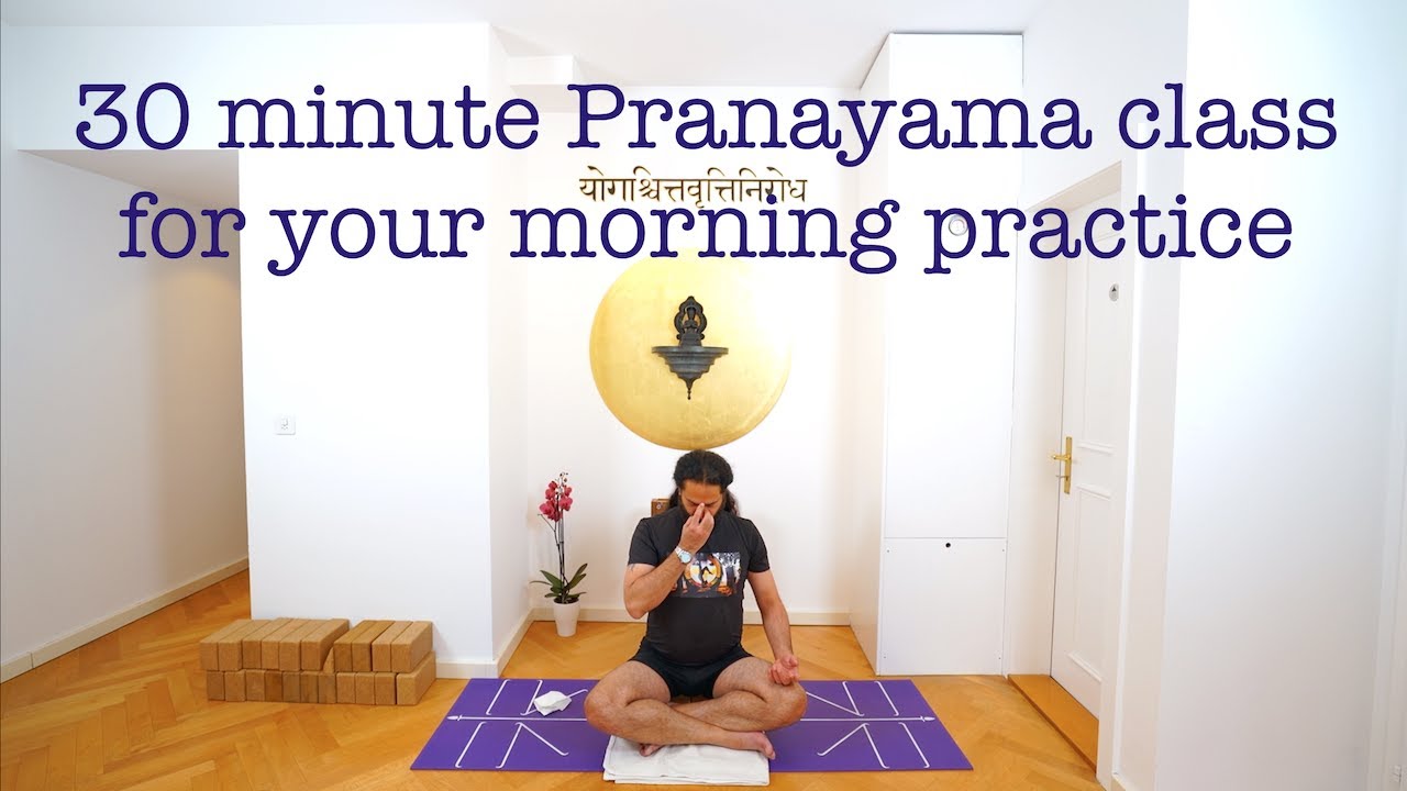 30-Minute Pranayama Class: Guided Breathwork for Stress & Focus | Yogveda