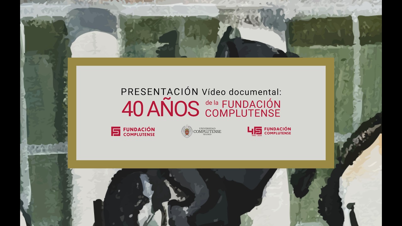 Evento conmemorativo 40 Aniversario Fundación Complutense