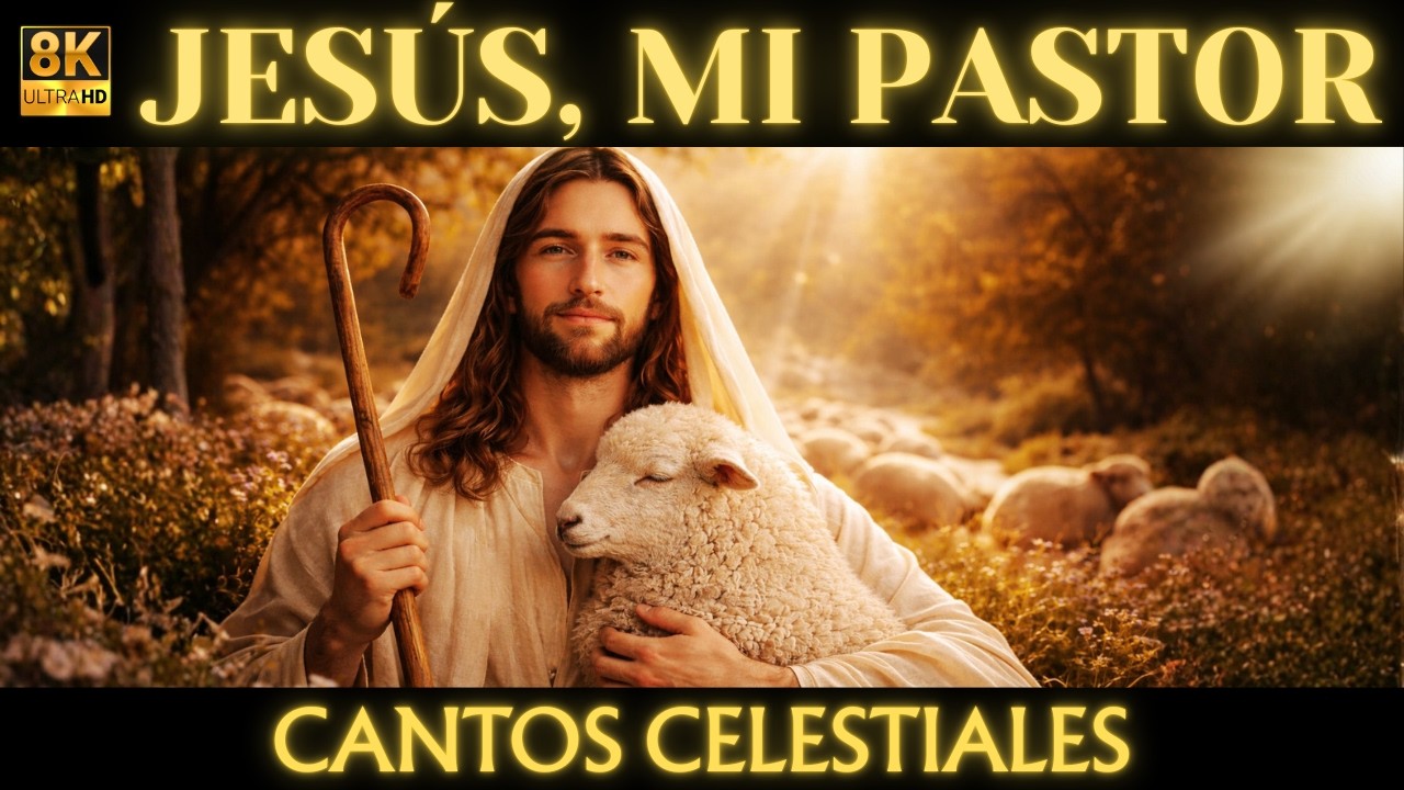 JESÚS, MI PASTOR 🐑 NADA ME FALTARÁ | Música Cristiana de Paz y Descanso