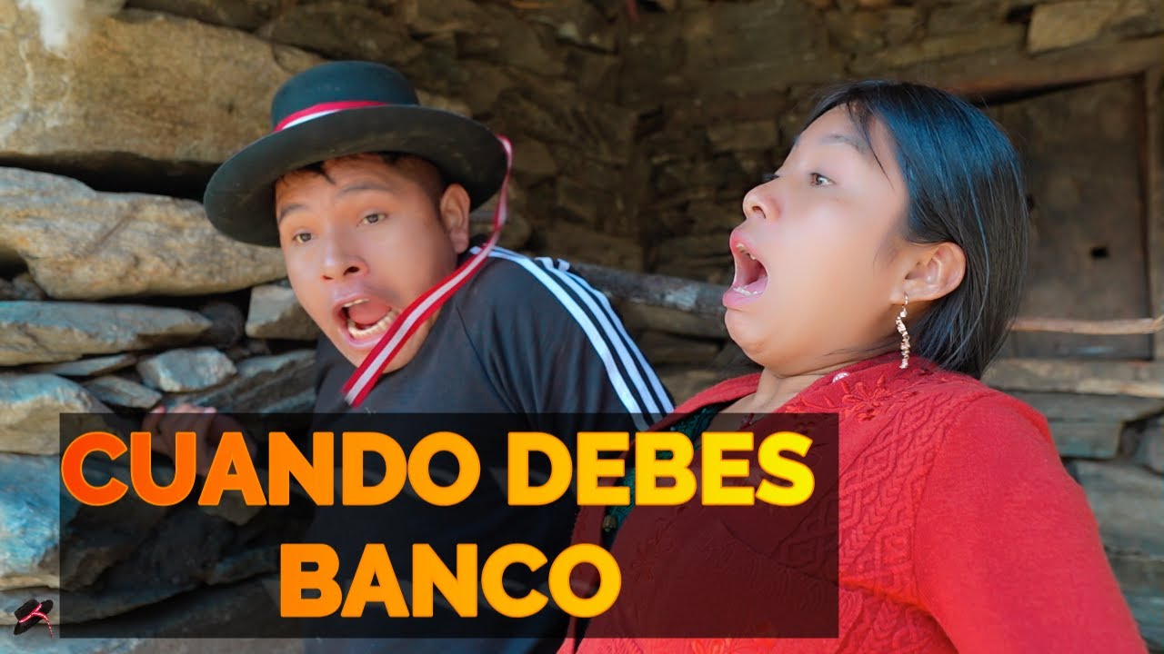 Cuando sacas préstamo del banco y no pagas