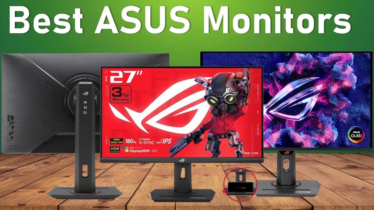 TOP 5 Best ASUS Monitors in 2026  [Don't Buy Before Watching!]