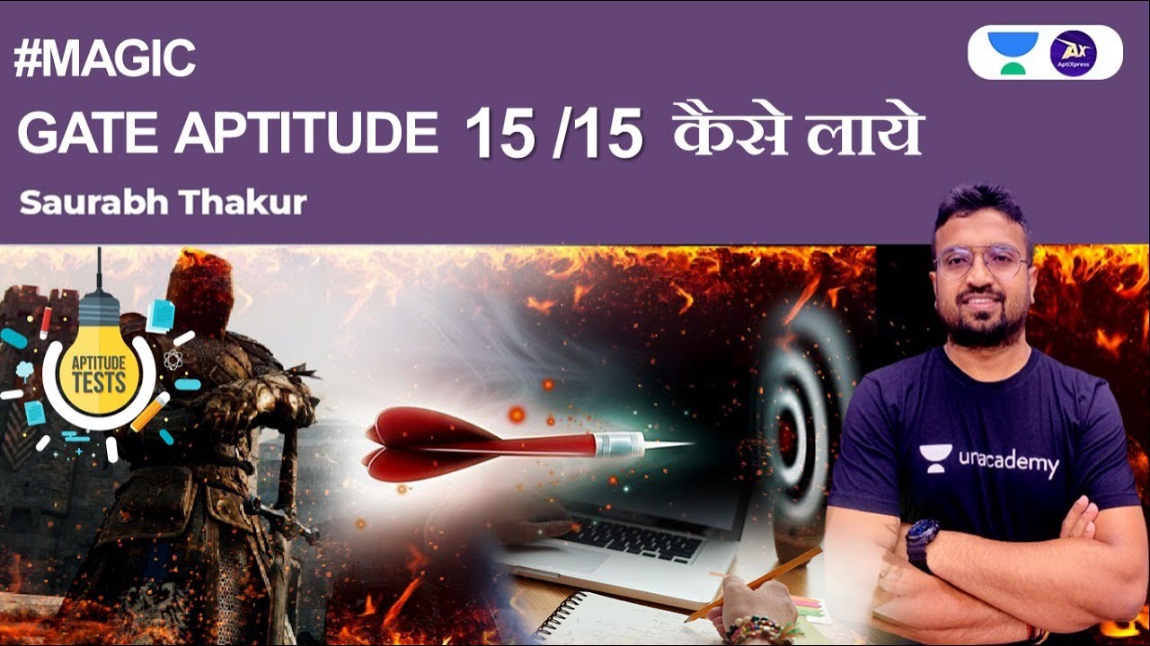 GATE 23/24 General Aptitude Special | Saurabh Thakur #General_Aptitude #Gate_2023 #Saurabh_Sir