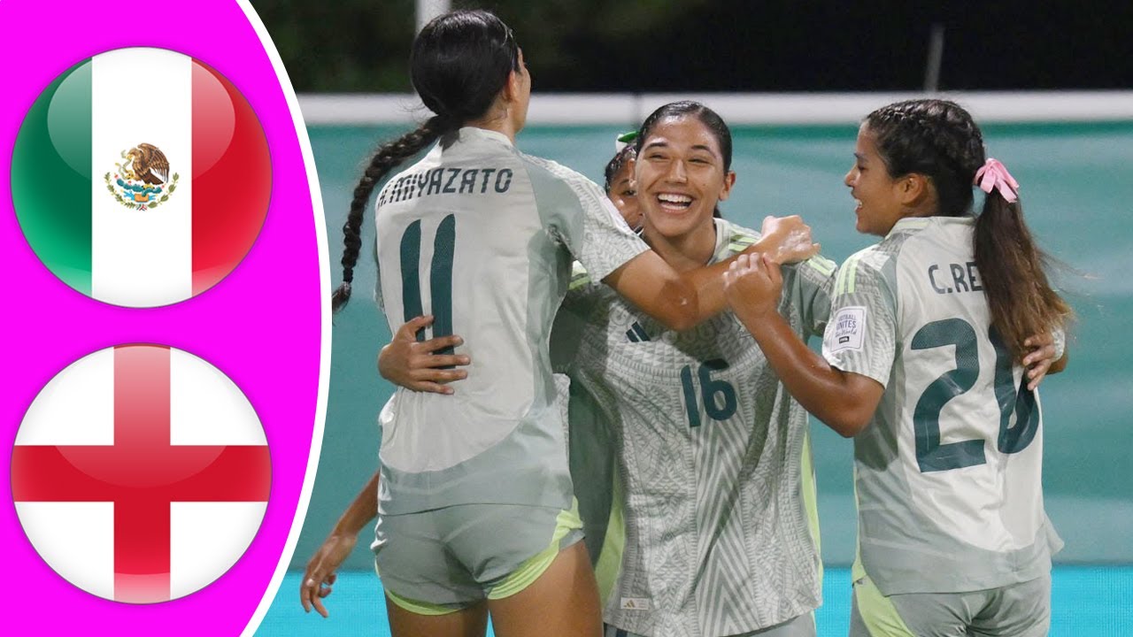 ¡Remontada Épica con Golazos y Roja Incluida! México vs Inglaterra – Mundial Sub-17