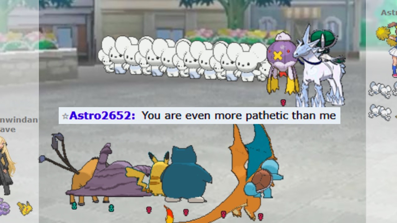 WHEN YOU MAKE THEM ADMIT THAT THEY ARE PATHETIC ON POKEMON SHOWDOWN!!