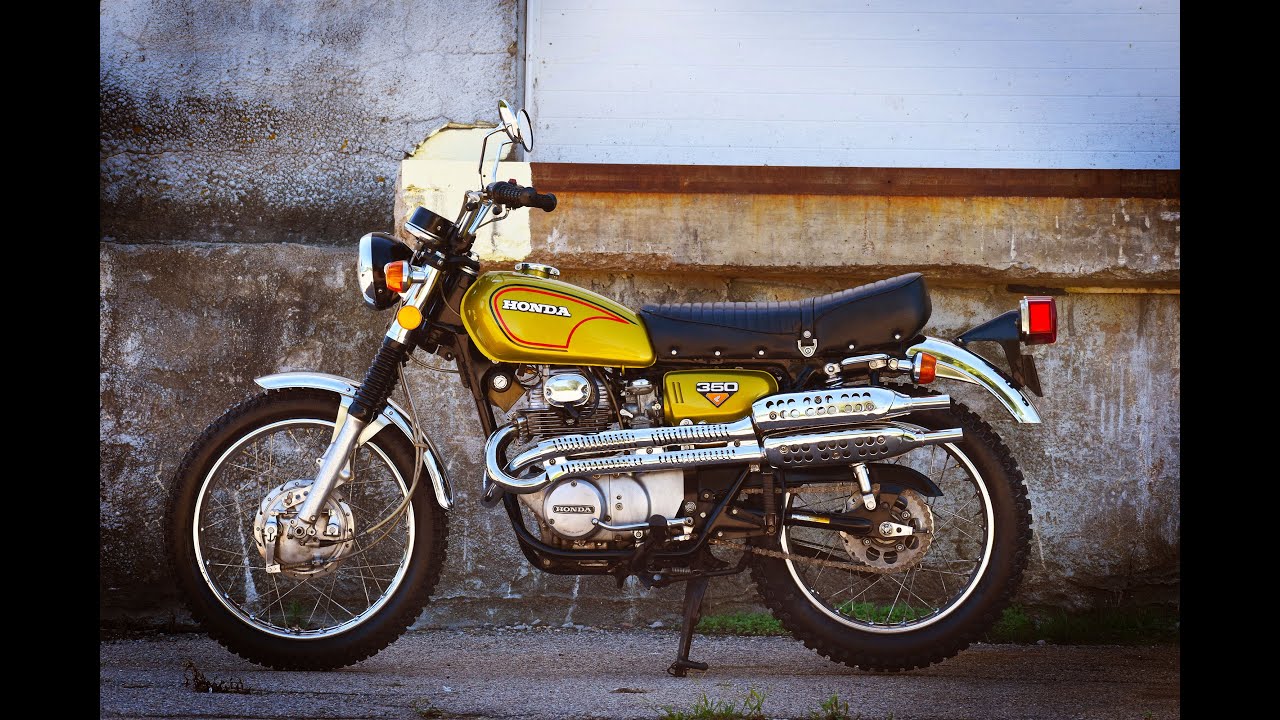 SOLD: 1972 Honda CL350 Scrambler