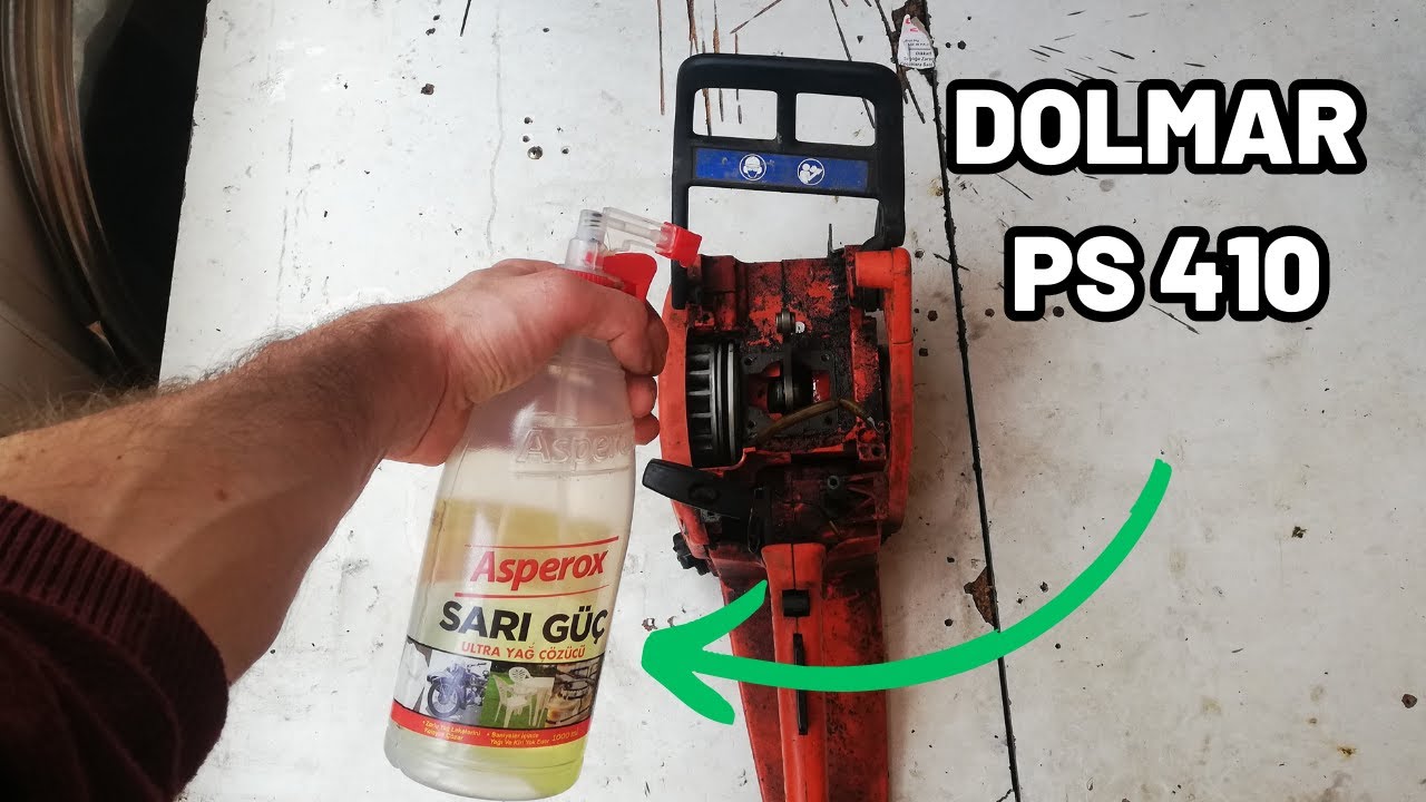 Orijinal Motor Böyle  Olur ! Krank Bilyeleri Diğer Motorlar Gibi Değil  ! DOLMAR PS 410 Tamiri