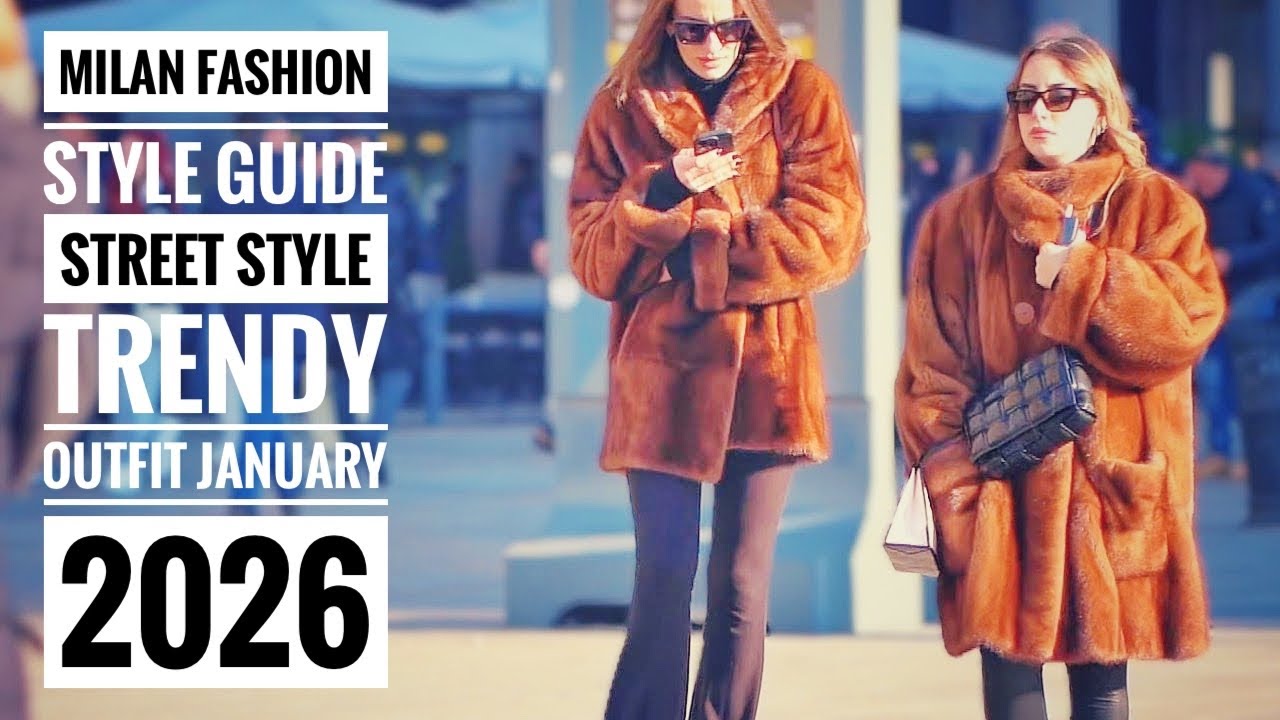 MILAN WINTER STYLE GUIDE 2026 ❄️ STREET STYLE TRENDY OUTFIT COLD WEATHER