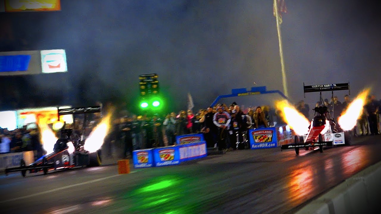 TOP FUEL MATCH RACE - CLAY MILLICAN VS DOM LAGANA!