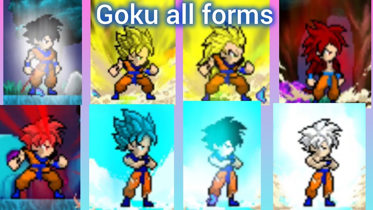 Warriors of the universe 🔥🔥🔥 Goku all forms 🔥🔥🔥🔥🔥💥💥💥💥💥💥💥💥💥