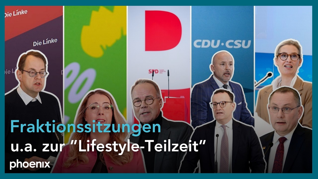 Fraktionssitzungen: Pressestatements von SPD, CDU/CSU, Grüne, Linke und AfD | 27.01.26