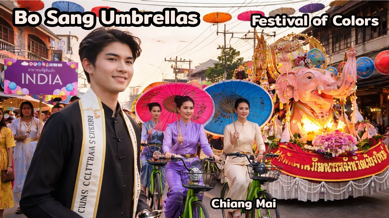 เสน่ห์ร่มบ่อสร้าง ☂️ เทศกาลศิลป์ล้านนา | 16–18 ม.ค. 2569